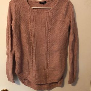 RW&Co light pink sweater